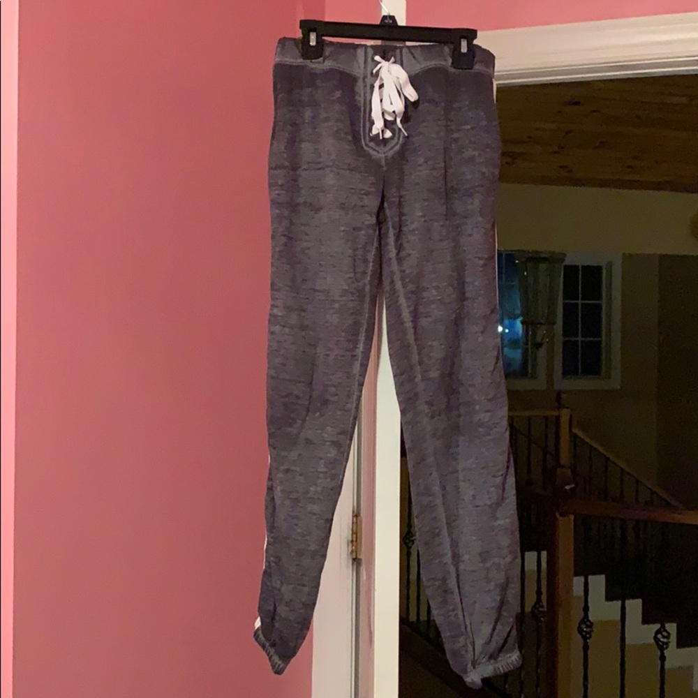 Grey sweatpants